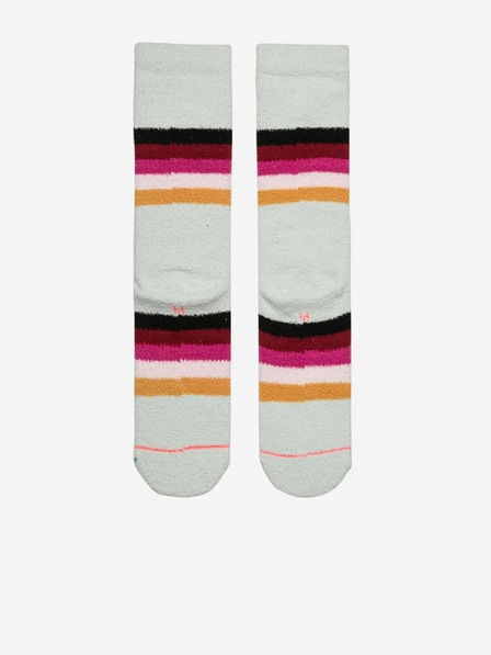 Stance Weiße Damen-Thermosocken mit Streifen Stance ICE CAP blau