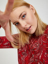 Orsay Rotes gemustertes Kleid für Damen von ORSAY