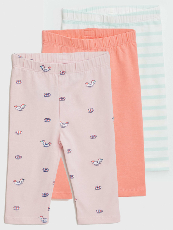 GAP Leggings 3 Stück für Kinder Rosa