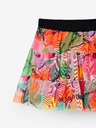 Desigual Desigual Blumen Rosa Mädchenrock mit Blumenmuster