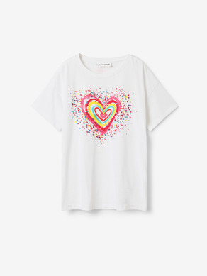 Desigual Heart Kinder  T‑Shirt