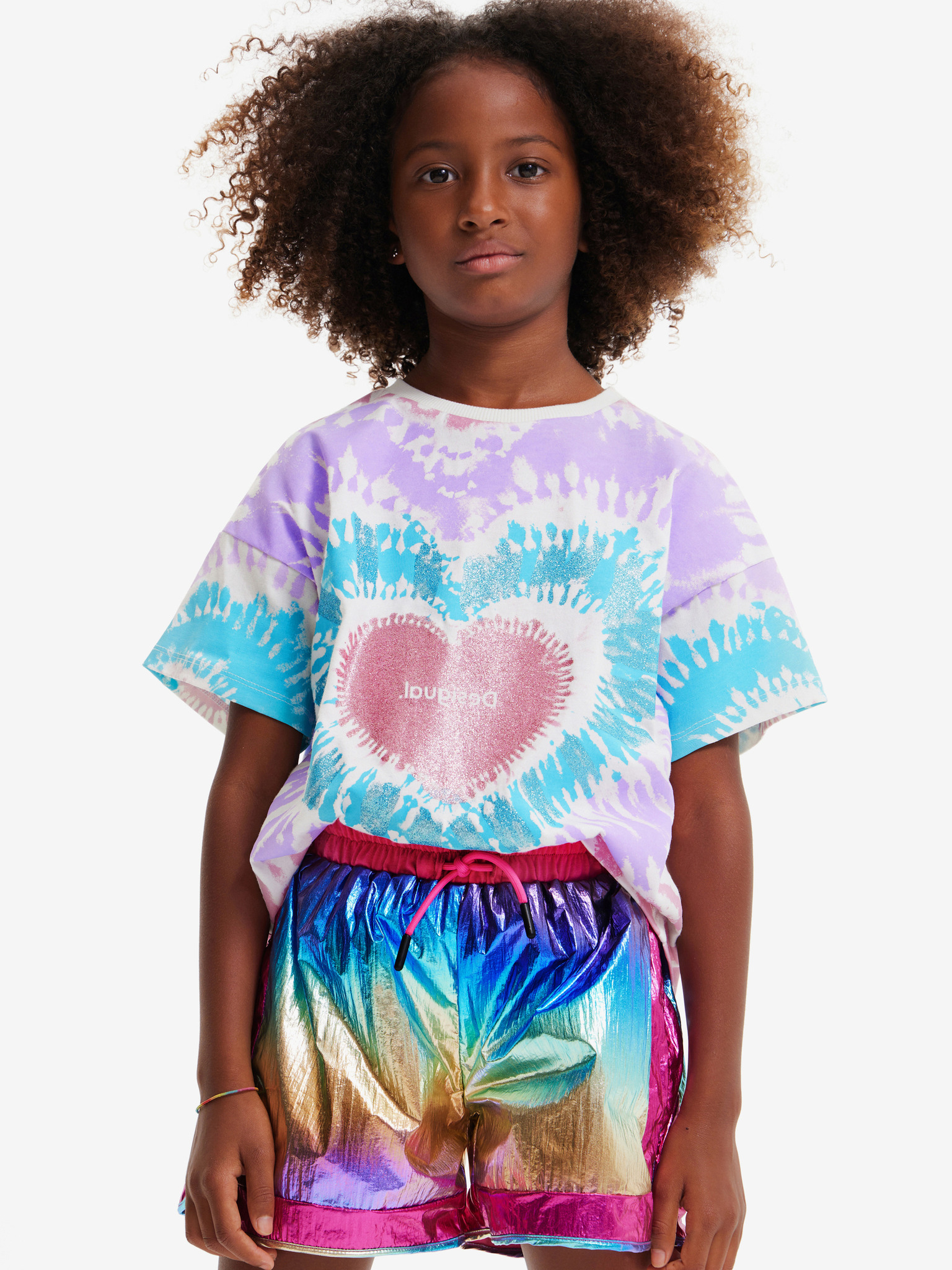 Desigual Hippie Kinder T‑Shirt