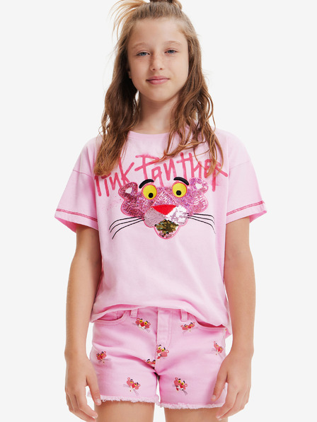 Desigual Pink Panther Kinder  T‑Shirt