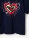 Desigual Heart Kinder  T‑Shirt