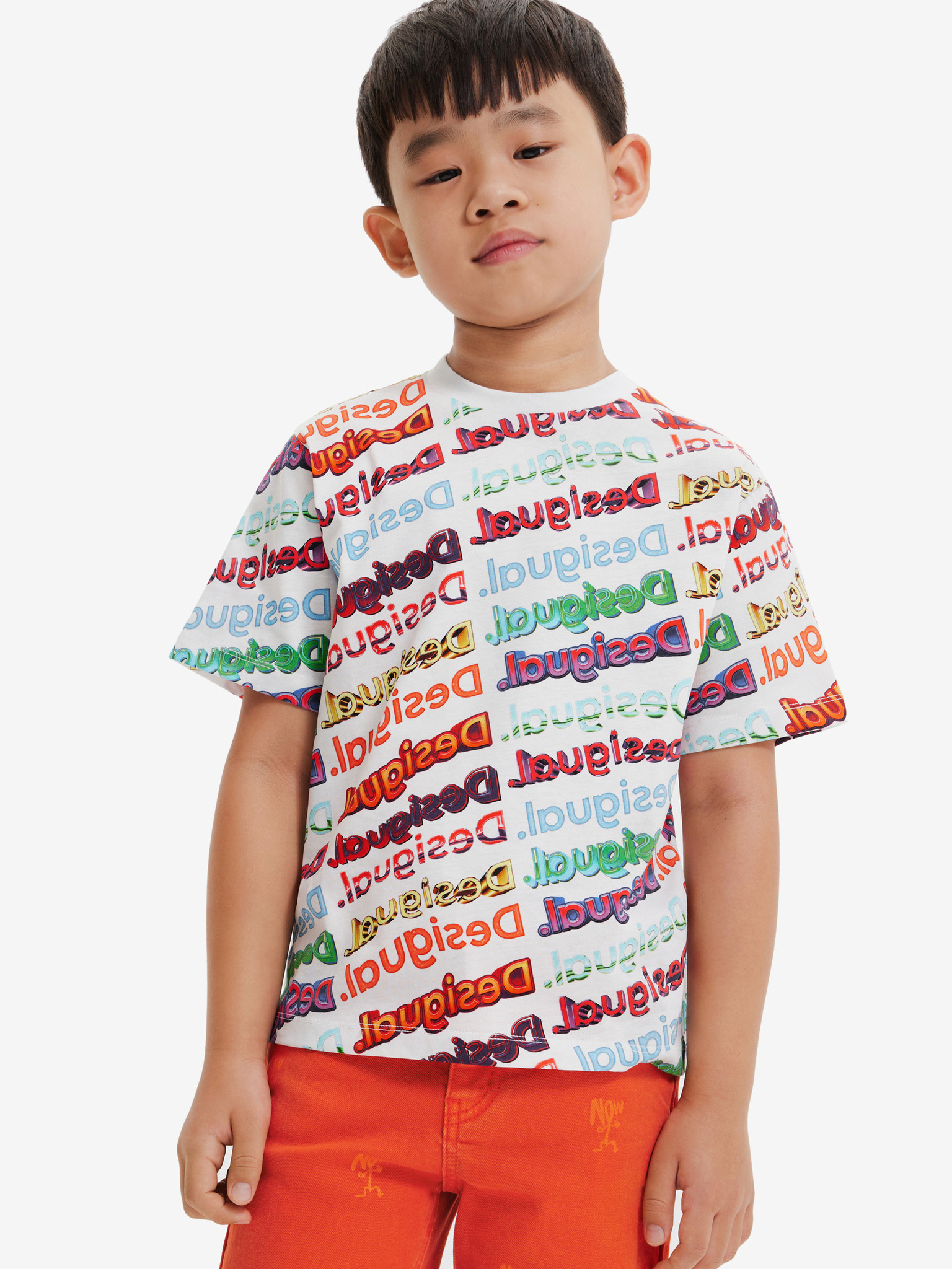 Desigual Logomania Kinder T‑Shirt