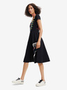 Desigual Schwarzes Desigual Lisa Damenkleid