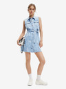 Desigual Hellblaues Desigual Damen Denim Hemdkleid Virginnie
