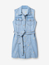 Desigual Hellblaues Desigual Damen Denim Hemdkleid Virginnie