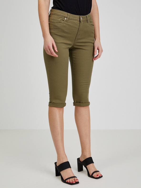 Orsay Khaki Damen Caprihose ORSAY