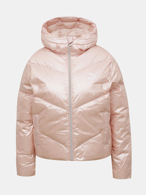 Puma Rosa Puma Classics Shine Down Steppjacke für Frauen