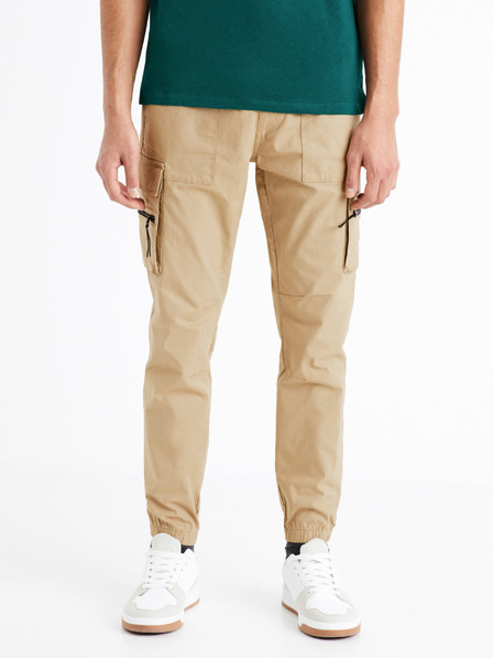Celio Beige Herren Cargohose Celio Dozip