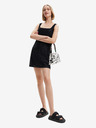 Desigual Schwarzes Desigual Newcastle Damen-Spitzenkleid