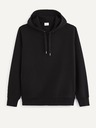 Celio Schwarzer Herren-Kapuzenpullover Celio