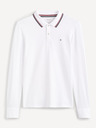 Celio Weißes Herren-Poloshirt Celio Necetwoml