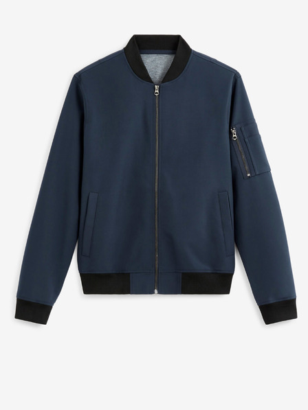 Celio Dunkelblaue Herren-Bomber Celio Dubombe