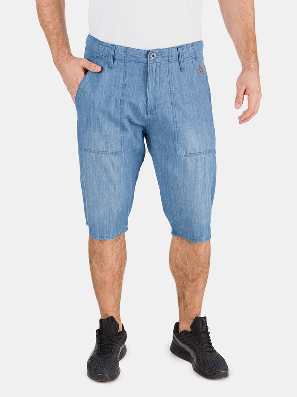 Sam 73 Blaue Herren Denim Shorts SAM 73