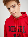 Diesel Diesel Roter Herren-Kapuzenpullover