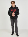 Diesel Schwarzer Herren Hoodie Diesel