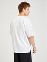 Diesel Weißes Herren-T-Shirt in Übergröße Diesel