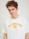 Diesel Weißes Herren-T-Shirt Diesel