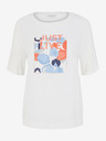 Tom Tailor Weißes Damen-T-Shirt Tom Tailor
