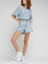 Lee Hellblaue Damen Denim Shorts Lee