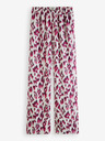 Scotch & Soda Rosa und cremefarbene gemusterte Damenhose Scotch & Soda