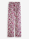 Scotch & Soda Rosa und cremefarbene gemusterte Damenhose Scotch & Soda