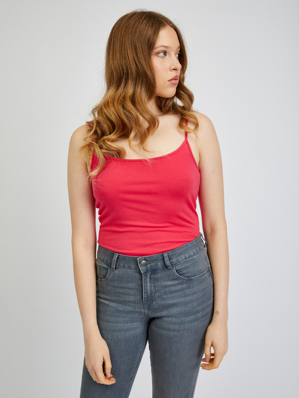Orsay Set aus zwei Damen-Tank-Tops in Dunkelrosa ORSAY