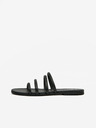 Ojju Schwarze Lederslipper OJJU