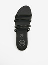 Ojju Schwarze Lederslipper OJJU