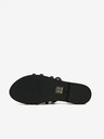 Ojju Schwarze Lederslipper OJJU