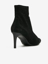 CAMAIEU Schwarze Damen-Stiefeletten aus Wildleder CAMAIEU