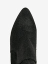 CAMAIEU Schwarze Damen-Stiefeletten aus Wildleder CAMAIEU