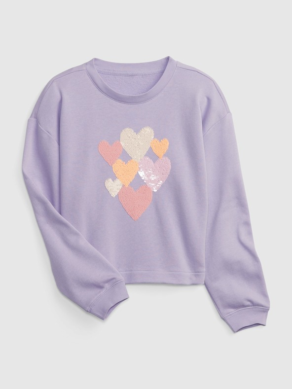 GAP Kinder-Sweatshirt mit Pailletten GAP