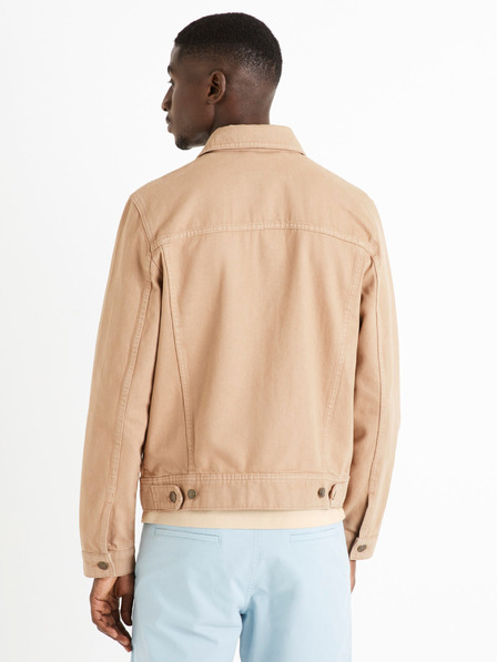 Celio Beige Herren-Jeansjacke Celio Dutrio