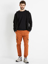 Celio Ziegelfarbene Herren Cargohose Celio Dozip