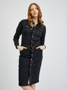 Orsay Schwarzes Damen-Denim-Kleid ORSAY