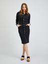 Orsay Schwarzes Damen-Denim-Kleid ORSAY