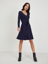 Orsay Dunkelblaues Damen-Pullover-Kleid ORSAY