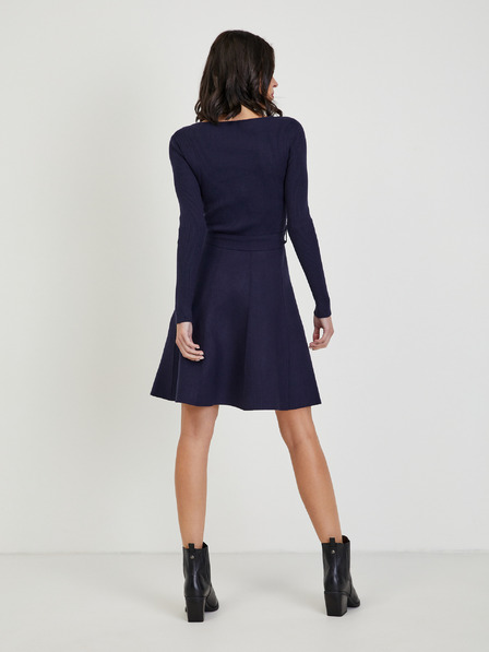 Orsay Dunkelblaues Damen-Pullover-Kleid ORSAY