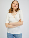 Orsay Weißes Damen T-Shirt ORSAY