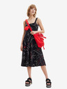 Desigual Schwarzes Desigual Cambridge Printed Dress für Damen