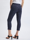 Orsay Dunkelblaue dreiviertellange Damen-Tupfenhose ORSAY