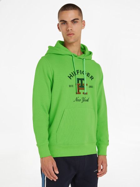 Tommy Hilfiger Curved Monogram Hoody Sweatshirt