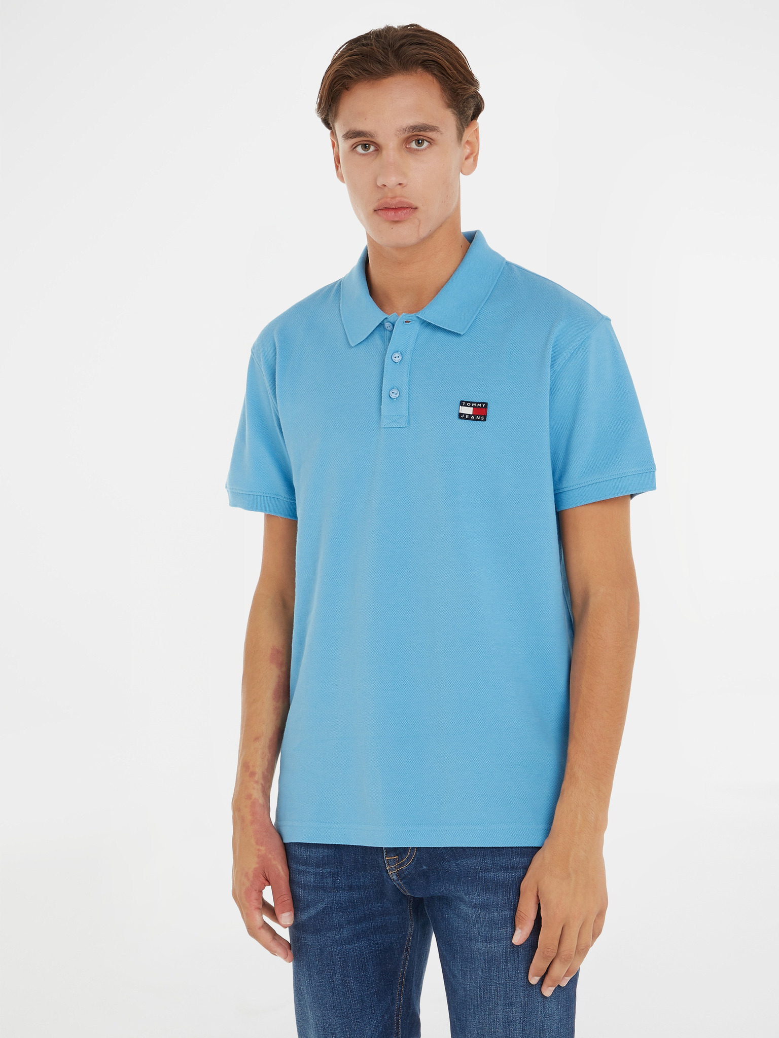 Tommy Jeans Badge Polo T-Shirt