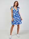 Orsay Blaues geblümtes Kleid ORSAY