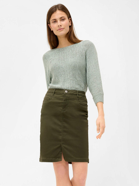 Orsay Khaki kurzer Bleistiftrock von ORSAY