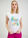 Orsay Weißes Damen-T-Shirt ORSAY