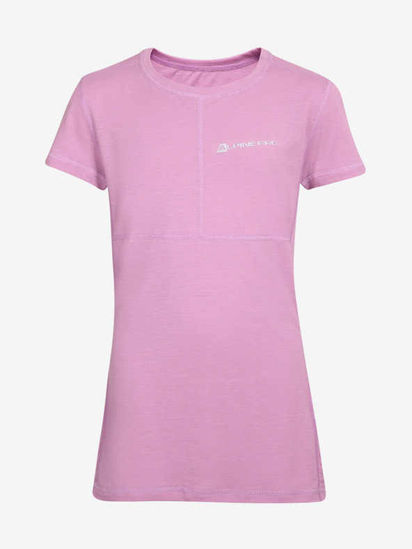 ALPINE PRO Damen-Merinowollhemd ALPINE PRO HURA lila
